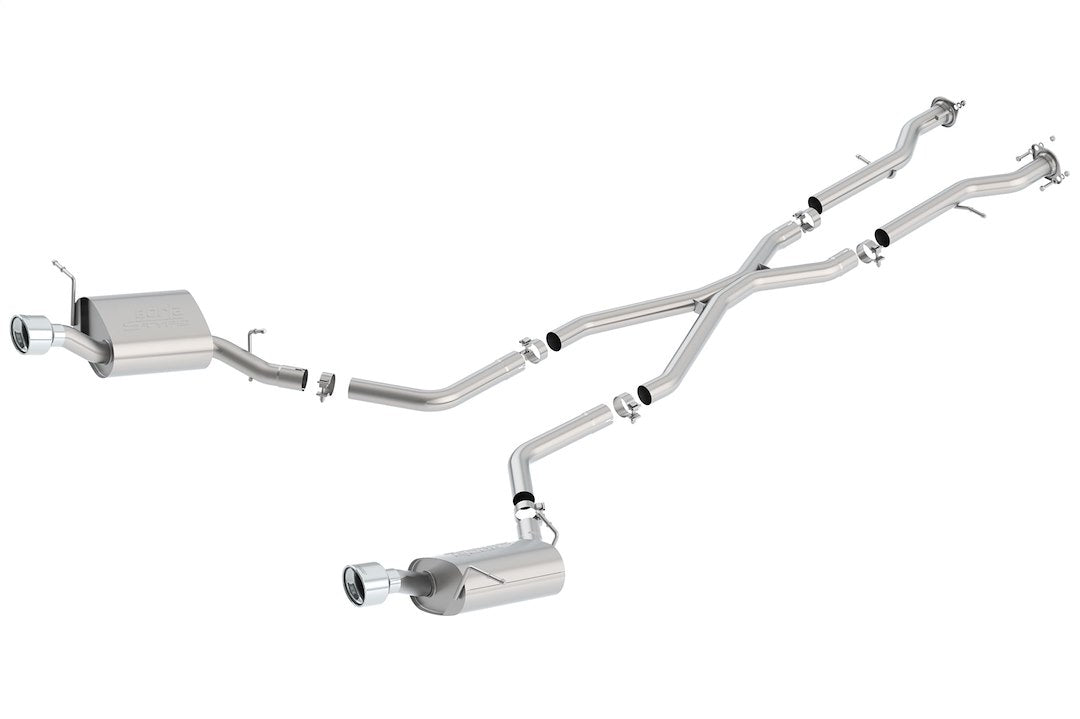 Product of Borla 140449 Cat-Back System Dual Exhaust System Kit 
