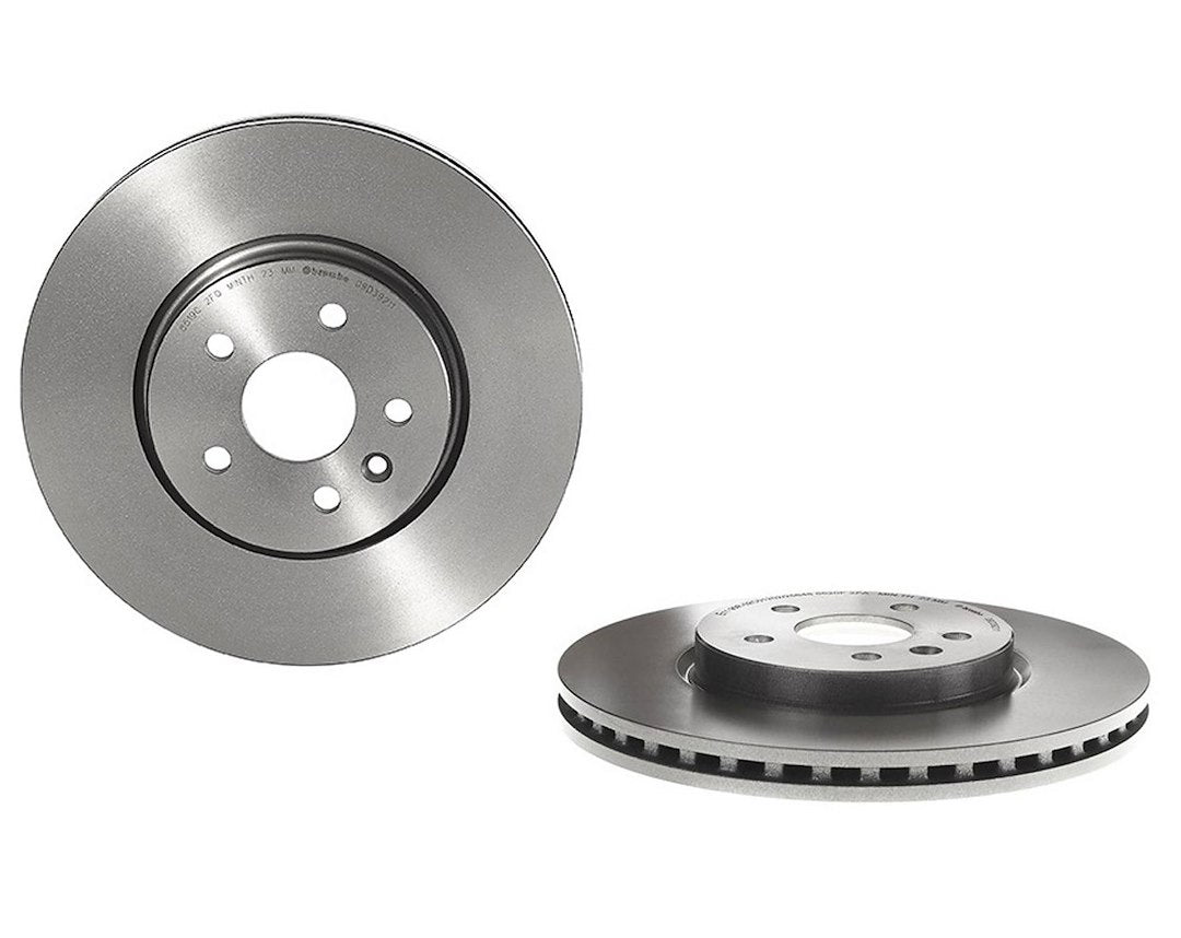 Product of Brembo 09D39211C02 Vented 1 Piece Brake Rotor 