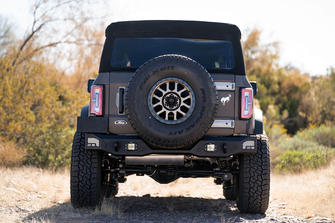 Product of DV8 Offroad RBBR-01 MTO Series Steel Powder Coated Bumper 