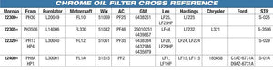 Product of Moroso Performance 22461 Engine Oil Filter Canister Oil Filter 