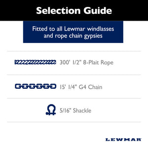 Lewmar Hm15ht300px Anchor Rode||hm15ht300px_1.Jpg||86||lewm15ht300px||1757146