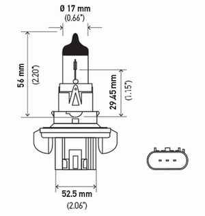 Hella H13sb Headlight Bulb||h13sb_1.Jpg||86||h57h13sb||2215972