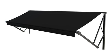 Product of Lippert Components V000614366 RV Patio Electric Awning , Black Solid 