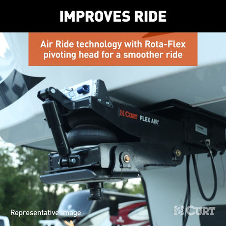 Product of Lippert Components 328492 L05 Air-Ride King Pin 18000 Pound Fifth Wheel Trailer Hitch Pin Box 