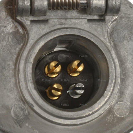 Product of Pollak 11-404 Vehicle End 4 Round Trailer Wiring Connector 