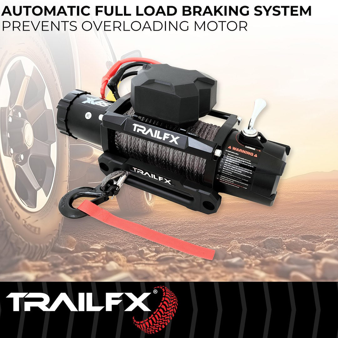 Product of TrailFX WXVS95B 9500 Pound Vehicle Recovery Winch 