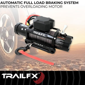 Product of TrailFX WXVS95B 9500 Pound Vehicle Recovery Winch 