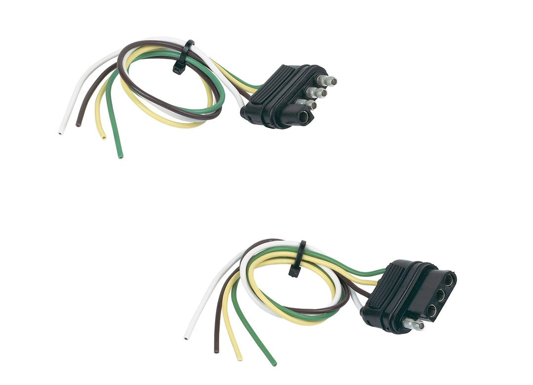 Product of Hopkins MFG 48175 Trailer/ Vehicle End 4 Flat Trailer Wiring Connector 