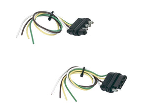 Product of Hopkins MFG 48175 Trailer/ Vehicle End 4 Flat Trailer Wiring Connector 