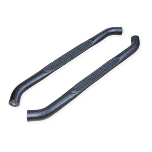 Product of TrailFX A0056T TFX Round Tube Side Steps Nerf Bar With Surface Steps 