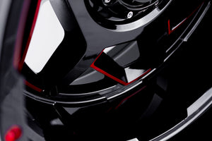 Product of Grid Wheels 22x12 Black With Red Accents Wheel - Not Applicable Bolt Pattern 