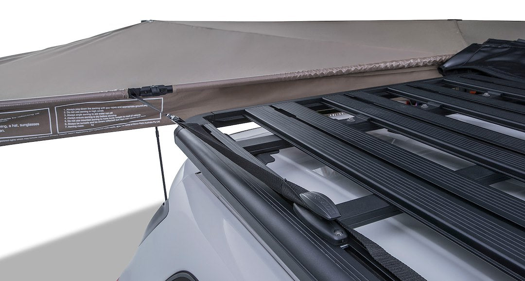 Product of Rhino-Rack USA 33100 SUV/Pickup Overlanding Manual Awning , Gray Solid 