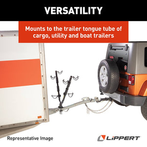 Product of Lippert Components 731138 Bike Rack - Trailer Tongue Mount