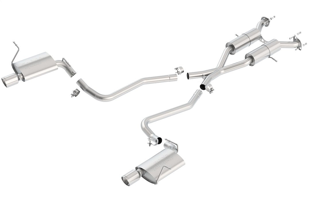 Product of Borla 140406 Cat-Back System Dual Exhaust System Kit 