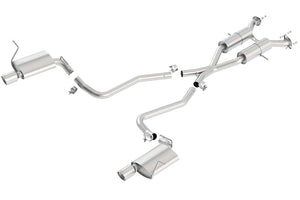 Product of Borla 140406 Cat-Back System Dual Exhaust System Kit 
