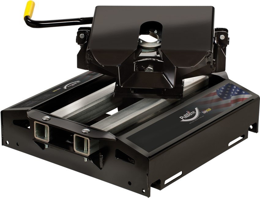 Product of PullRite 4400 Sliding 20000 Pound 4-Way Fifth Wheel Trailer Hitch 