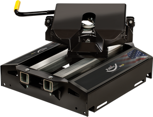 Product of PullRite 4400 Sliding 20000 Pound 4-Way Fifth Wheel Trailer Hitch 