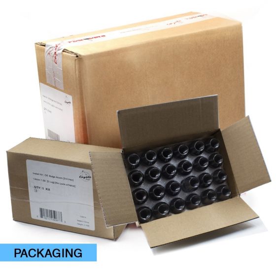 Product of Coyote Wheel Accessories 53K548LBLK 60 Degree Conical 14x1.5 Lug Nut 