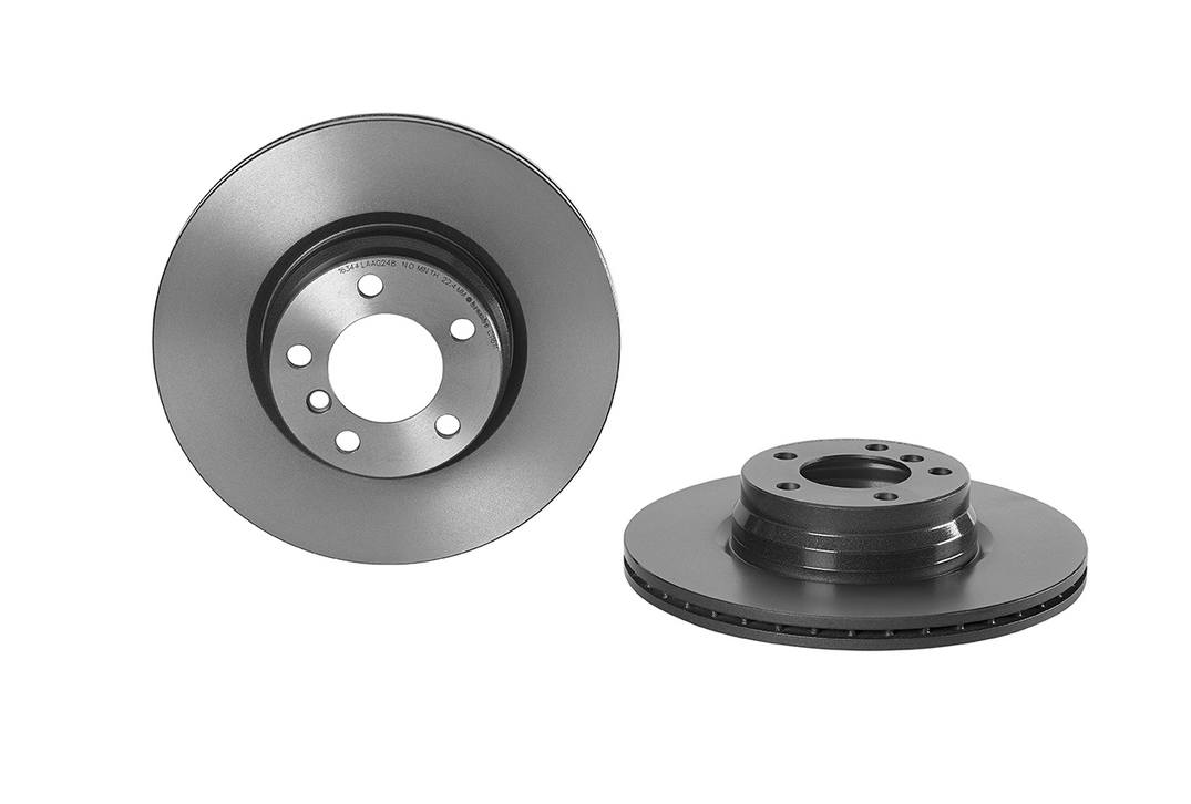 Product of Brembo 09C11611C02 Vented 1 Piece Brake Rotor 