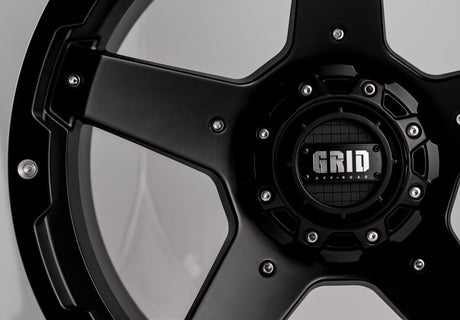 Product of Grid Wheels 18x9 Black Wheel - 6x4.50 Bolt Pattern 