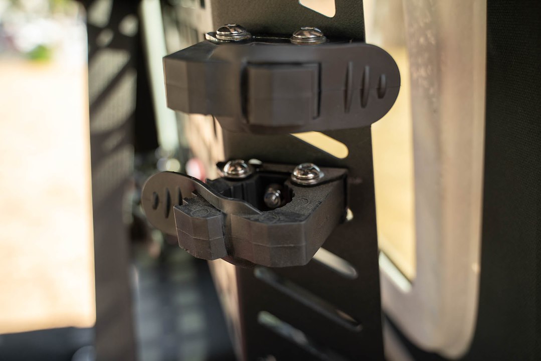 Dv8 Offroad Unrm-01 Molle Cargo Panel Tool Clamp||universal-Quick-Release-Tool-Mounts-Pair-Installed-5.Jpg||93||dv8unrm01||1629590