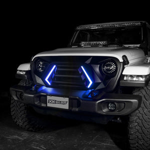 Xk Glow Xk-Grill-Jk1 Daytime Running Light - Led||||88||xkggrilljk1||1926444