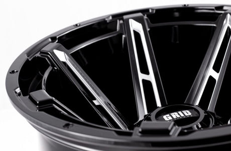 Product of Grid Wheels 20x9 Black With Natural Accents Wheel - Not Applicable Bolt Pattern 