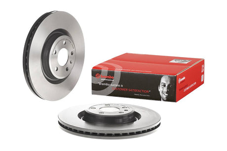 Product of Brembo 09B97011C02 Vented 1 Piece Brake Rotor 