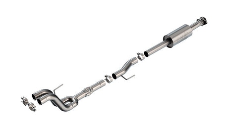 Product of Borla 60732 ATAK ® Series Cat Back System Single Exhaust System Kit 
