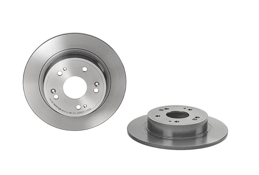 Product of Brembo 08B27111C02 Solid 1 Piece Brake Rotor 