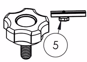 Bak Industries Parts-356a0014 Tonneau Cover Adjusting Knob||parts-356a0014.Png||85||b65356a0014||1759533
