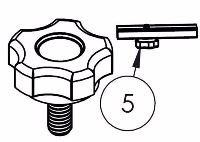 Bak Industries Parts-356a0014 Tonneau Cover Adjusting Knob||parts-356a0014.Png||85||b65356a0014||1759533