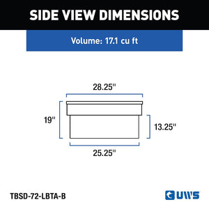 Uws Tbsd-72-Lbta-B Tool Box||tbsd-72-Lbta-B_3008x1990_Cb.Jpg||91||u22tbsd72lbtb||1758423