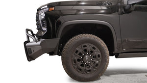 Product of Fab Fours CH24-Q6162-1 Black Steel Elite Steel Matte Powder Coated Bumper 