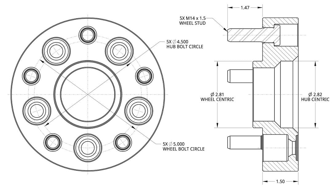 Product of Spidertrax Whs035 Wheel Adapter