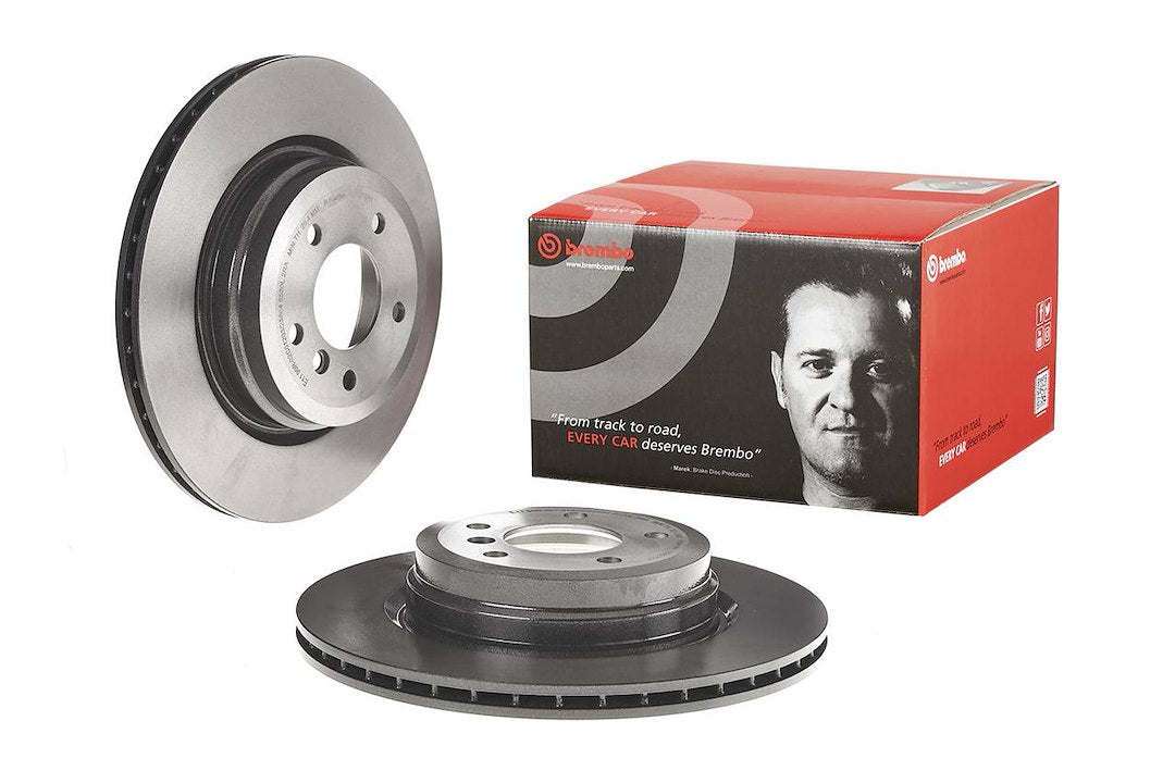 Product of Brembo 09A27011C02 Vented 1 Piece Brake Rotor 