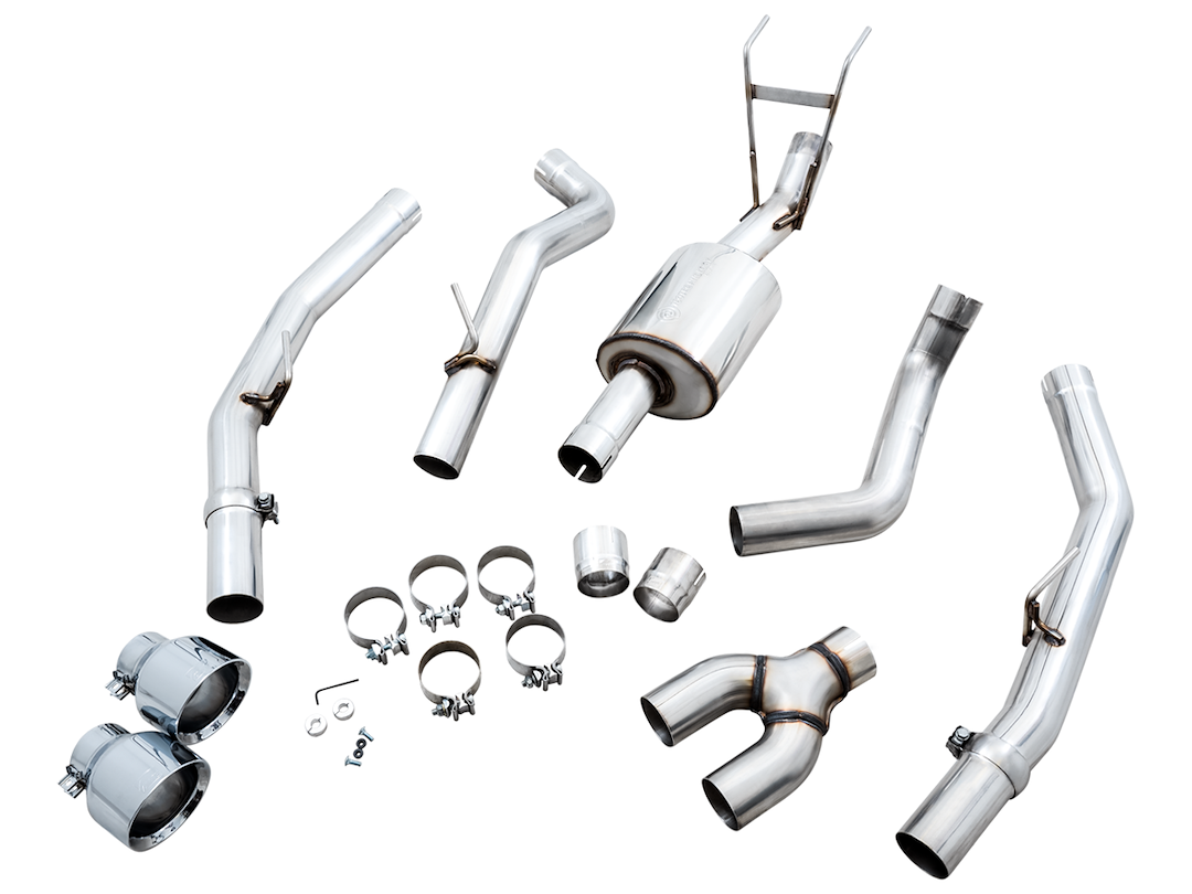 Product of AWE Tuning 3015-32002 0FG Cat-Back System Single Exhaust System Kit 