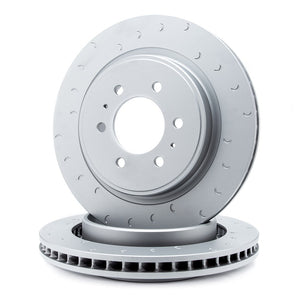 Product of Alcon Brake DKR3430X987C Vented And Slotted 1-Piece Brake Rotor 