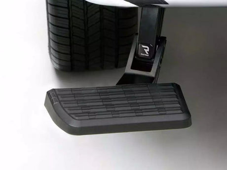 Product of Amp Research 75302-01A Black Powder Coated Aluminum Truck Step