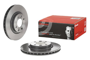 Product of Brembo 09C28511C02 Vented 1 Piece Brake Rotor 