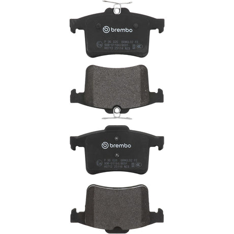 Brembo P36026 Brake Pad||p36026_Kit.Jpg||85||brmp36026||1754596