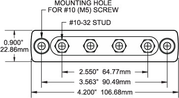 Product of Blue Sea 2305-Bss Busbar