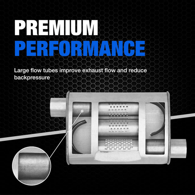 Product of Dynomax 17674 Super Turbo Steel Exhaust Muffler 