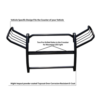 Black Horse Offroad 17a093904ma Grille Guard||17a093904ma_10.Jpg||86||blk7a093904ma||1193523