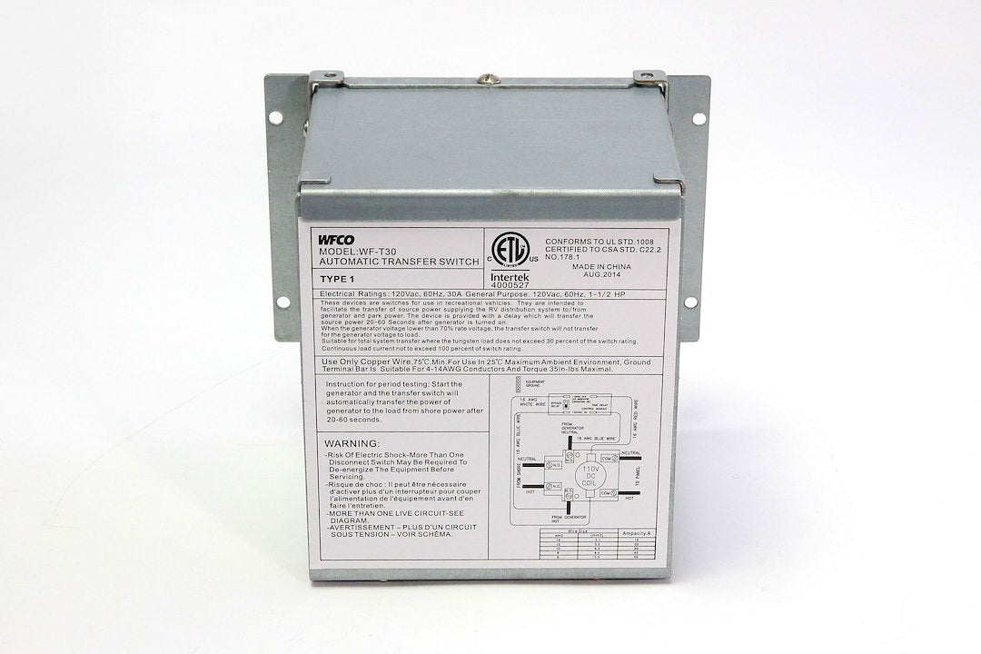 Wfco Technologies T-30-Wm Power Transfer Switch||t-30-Wm.Jpg||85||c6kt30wm||1038493