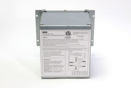 Wfco Technologies T-30-Wm Power Transfer Switch||t-30-Wm.Jpg||85||c6kt30wm||1038493