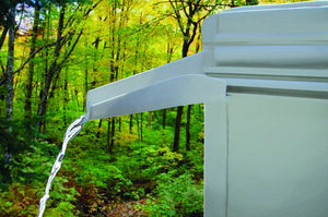 Jr Products 655-Pw-A Drip Rail Gutter Spout||655-Pw-In Use.Jpg||86||j45655pwa||889140