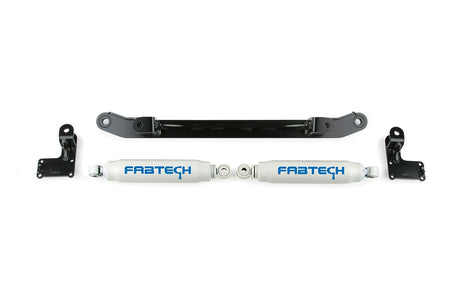 Product of Fabtech Motorsports FTS21044BK Dual Twin Tube Steering Stabilizer 
