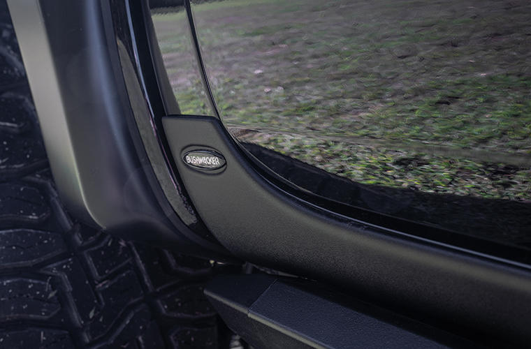 Product of Bushwacker 14063 Black Thermoplastic Olefin Flat Rocker Panel Guard 