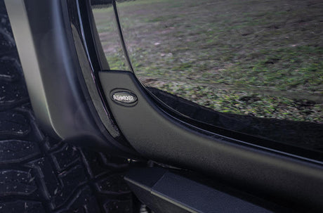 Product of Bushwacker 14063 Black Thermoplastic Olefin Flat Rocker Panel Guard 